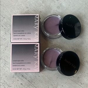 (2) Mary Kay Cream Eye Color - Violet Storm - New In Box